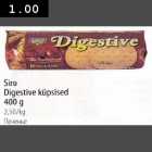 Allahindlus - Siro Digestive küpsised 400 g