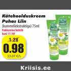 Allahindlus - Kätehoolduskreem
Puhas Liin
(kummeliekstraktiga) 75ml