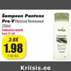 Allahindlus - Šampoon Pantene
Pro V- Moisture Renewawal
250m