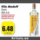 Allahindlus - Viin Medoff
Classic
40%, 0,5L