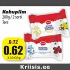 Kohupiim
200g / 2 sorti
Tere