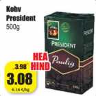 Allahindlus - Kohv
President
500g