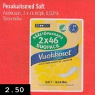 Pesukaitsmed Soft