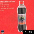 Mustasõstrasiirup
