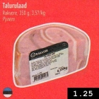 Talurulaad
Rakvere, 350 g, 3,57/kg