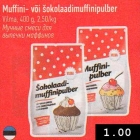 Muffini- või šokolaadimuffinipulber