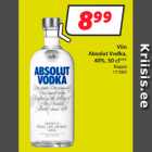 Allahindlus - Viin
Absolut Vodka,
40%, 50 cl***