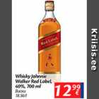 Allahindlus - Whisku johnnie Walker Red Label