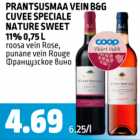 PRANTSUSMAA VEIN B&G CUVEE SPECIALE NATURE SWEET