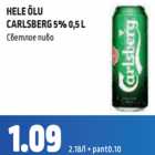 Allahindlus - HELE ÕLU
CARLSBERG 5% 0,5 L