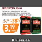 Allahindlus - LUXUS KOHV 500 G