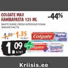 Allahindlus - COLGATE MAX
HAMBAPASTA 125 ML