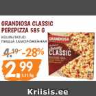 Allahindlus - GRANDIOSA CLASSIC
PEREPIZZA 585 G