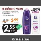 Allahindlus - FA DUŠIGEEL 750 ML
