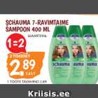 Allahindlus - SCHAUMA 7-RAVIMTAIME
ŠAMPOON 400 ML