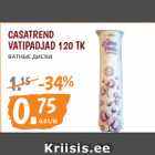 Allahindlus - CASATREND
VATIPADJAD 120 TK