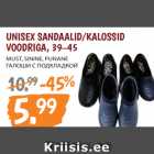 Allahindlus - UNISEX SANDAALID/KALOSSID
VOODRIGA, 39–45