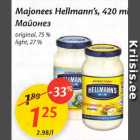 Allahindlus - Majonees Hellmann´s, 420 ml