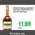 PRANTSUSMAA BRÄNDI RAYNAL VSOP 