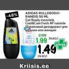 Allahindlus - ADIDAS RULLDEODORANDID 50 ML