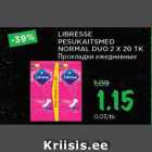 Allahindlus - LIBRESSE PESUKAITSMED NORMAL DUO 2 x 20 TK