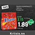 Allahindlus - DAIM KOMMIKOTT 200 G