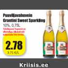 Allahindlus - Puuviljavahuvein Grantini Sweet Sparkling