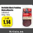 Allahindlus - Verikäkk Black Pudding Maks&Moorits