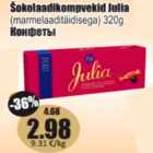 Šokolaadikompvekid Julia