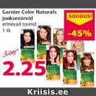 Allahindlus - Garnier Color Naturals
juuksevärvid