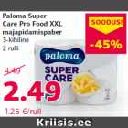 Allahindlus - Paloma Super
Care Pro Food XXL
majapidamispaber