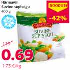 Allahindlus - Härmavili
Suvine supisegu
400 g