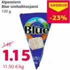 Alpenstern
Blue sinihallitusjuust
100 g