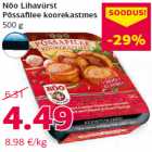 Allahindlus - Nõo Lihavürst
Põssafilee koorekastmes
500 g