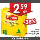 Allahindlus - Lipton Yellow Label must tee, 88 tk, 176 g