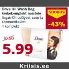 Allahindlus - Dove Oil Wash Bag
kinkekomplekt naistele