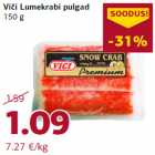 Allahindlus - Viči Lumekrabi pulgad
150 g