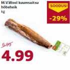 Allahindlus - M.V.Wool kuumsuitsu
hõbeheik
kg