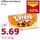 Toffifee kommikarp
375 g