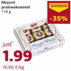 Mozarti
pralineekommid
118 g