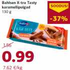 Allahindlus - Bahlsen X-tra Tasty
karamellipulgad
130 g