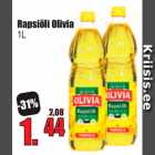 Rapsiõli Olivia 1 l