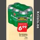 Õlu Heineken,
5%, 6x50 cl**