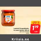 Allahindlus - Lastetoit Porgandimehu,
4+ kuud, Salvest, 380 ml