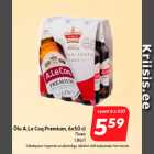 Allahindlus - Õlu A.Le Coq Premium, 6x50 cl