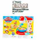 Allahindlus - Mänguasi Mikser
PLAY DOH*
1 tk