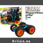 Mänguasi trikiauto
puldiga*
21 cm
1 tk