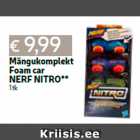 Mängukomplekt
Foam car
NERF NITRO**
1 tk