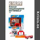 Allahindlus - Erinevad
mängukomplektid
HOT WHEELS*
1 tk