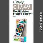 Mobiiltelefon
FISHER PRICE**
1 tk